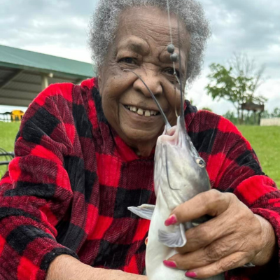 Nursing Home Fishing Activity Outdoors