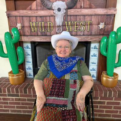 Cottages of Clayton Resident Wild West Party